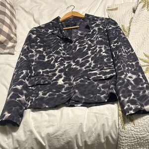 Stylish Black and White Women's Jacket